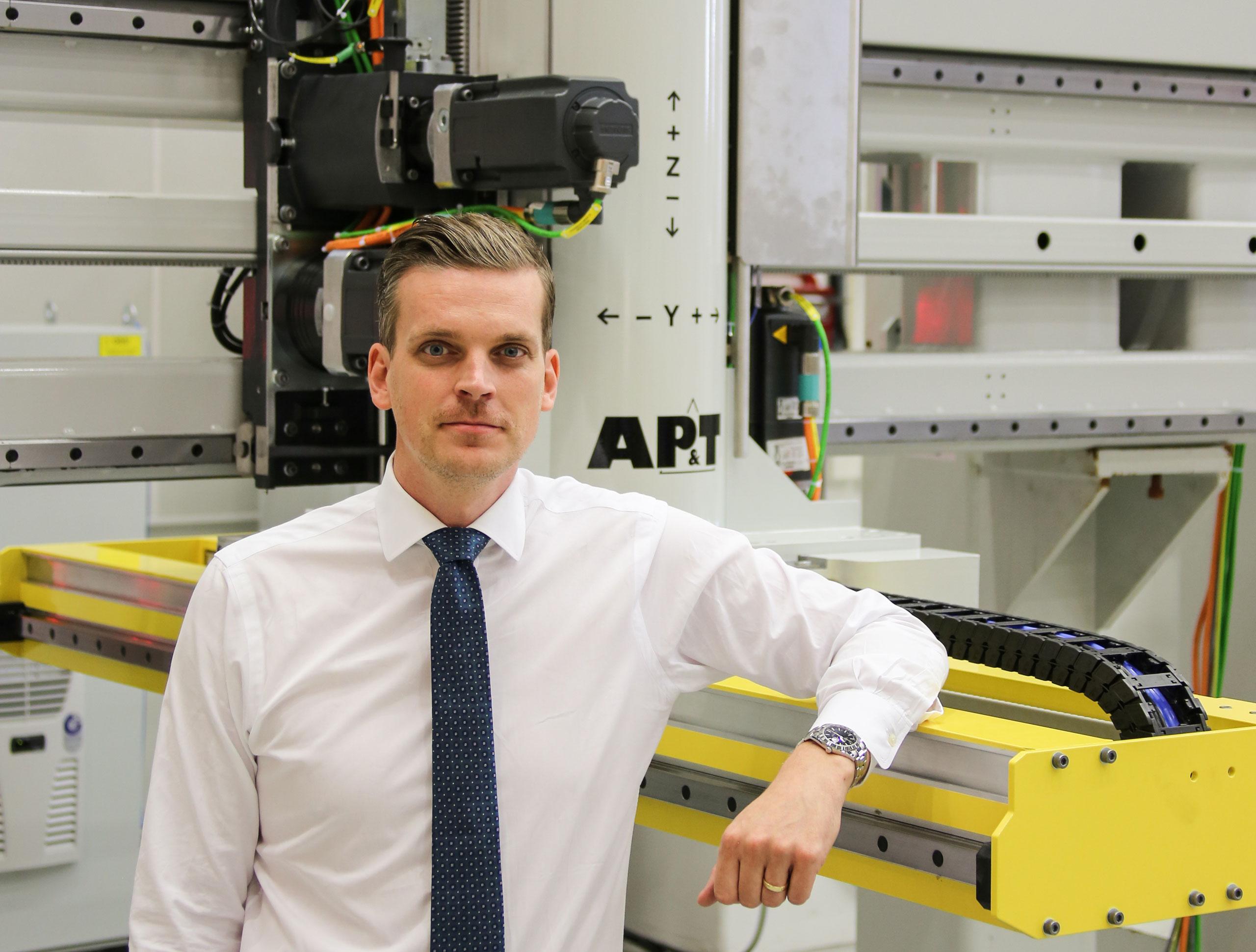“Machine In a Box allows us to reduce our delivery times while at the same time ensuring that the end customer obtains a tested and quality-assured machine installed by a local integrator,” says AP&T Product Manager Automation Martin Sahlman. 